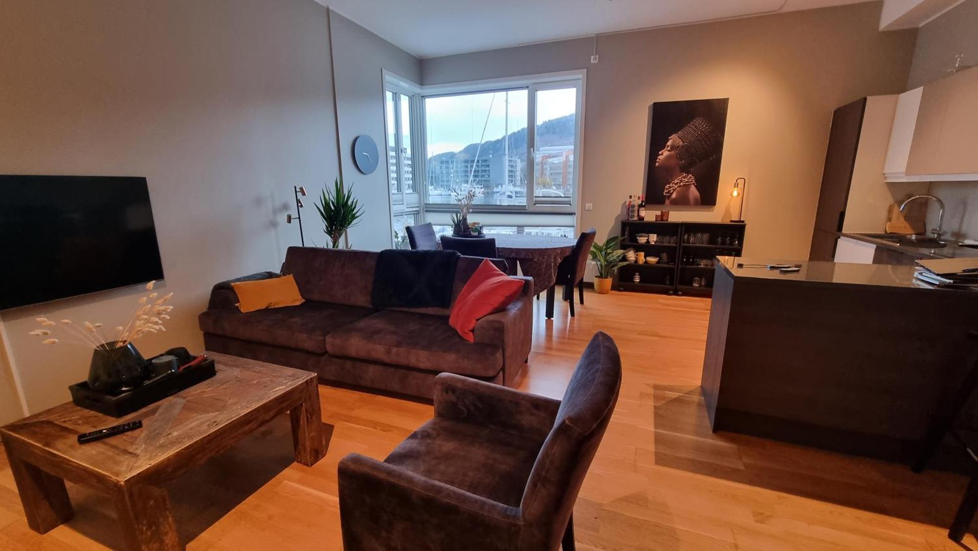 Byleilighet I Sjokanten M Terrasse Bergen Esterno foto